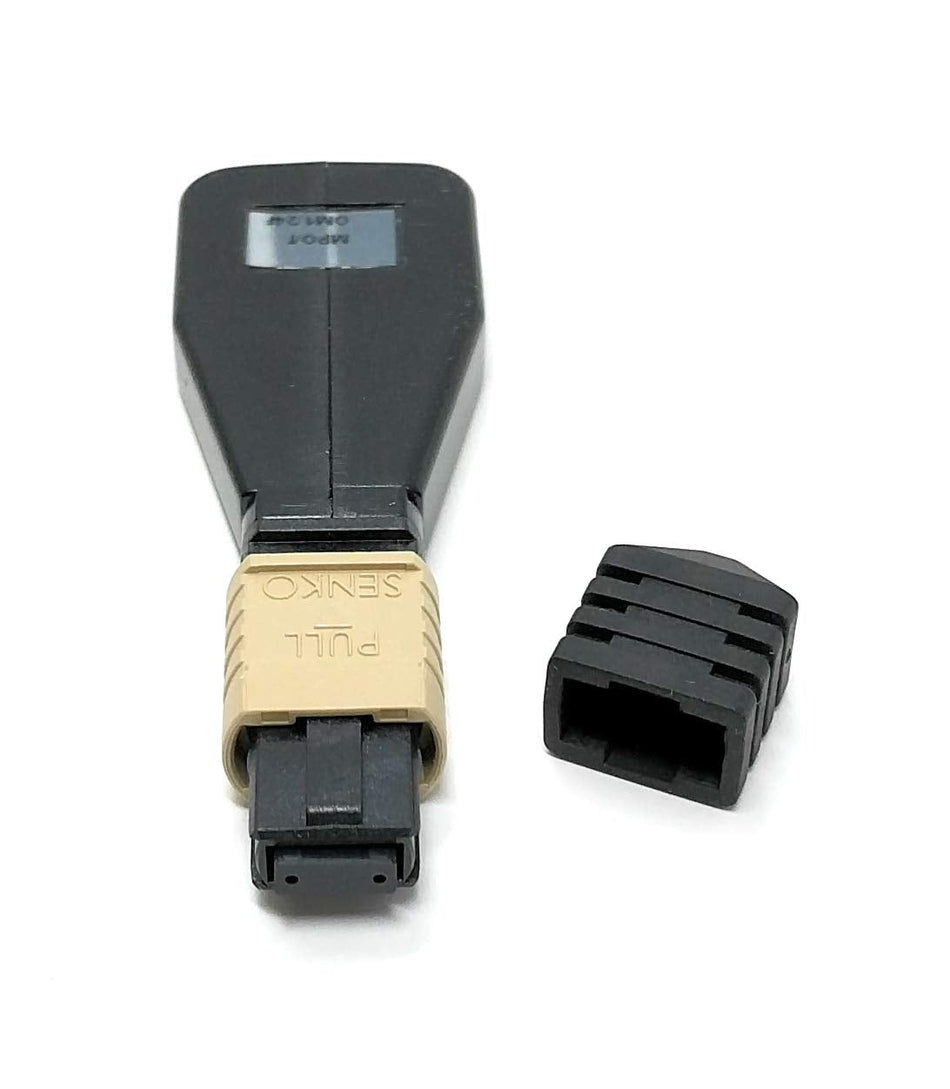 RiteAV - MPO/MTP Loopback Adapter - Multimode OM1 62.5/125 24 Fiber MPO Female