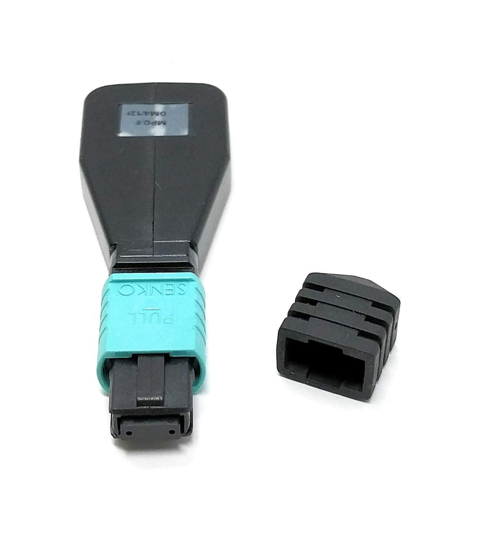 RiteAV - MPO/MTP Loopback Adapter - Multimode OM4 50/125 12 Fiber MPO Female