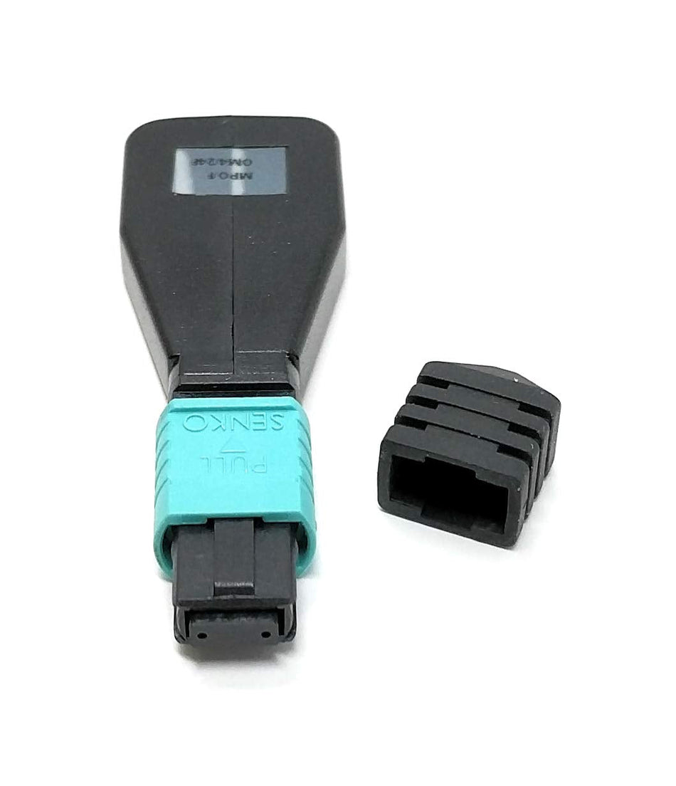 RiteAV - MPO/MTP Loopback Adapter - Multimode OM4 50/125 24 Fiber MPO Female