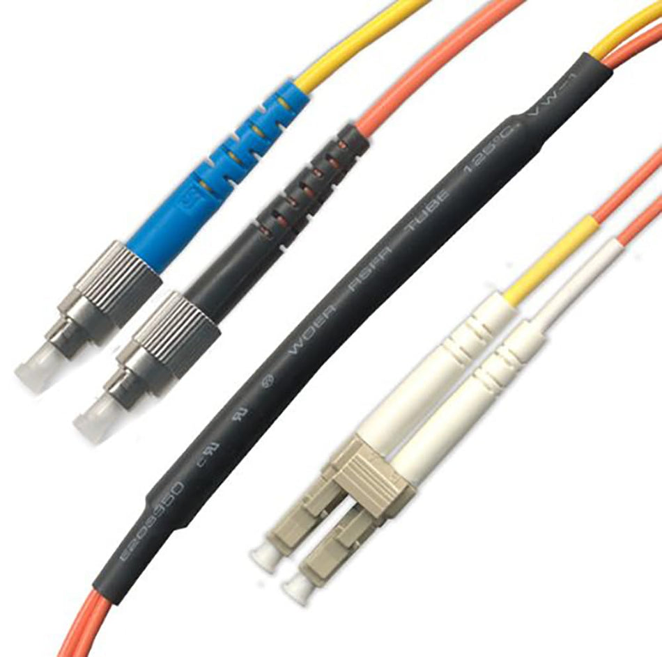 5M FC/LC Mode Conditioning (FC Side) Fiber Optic Cable (9/125-62.5/125)