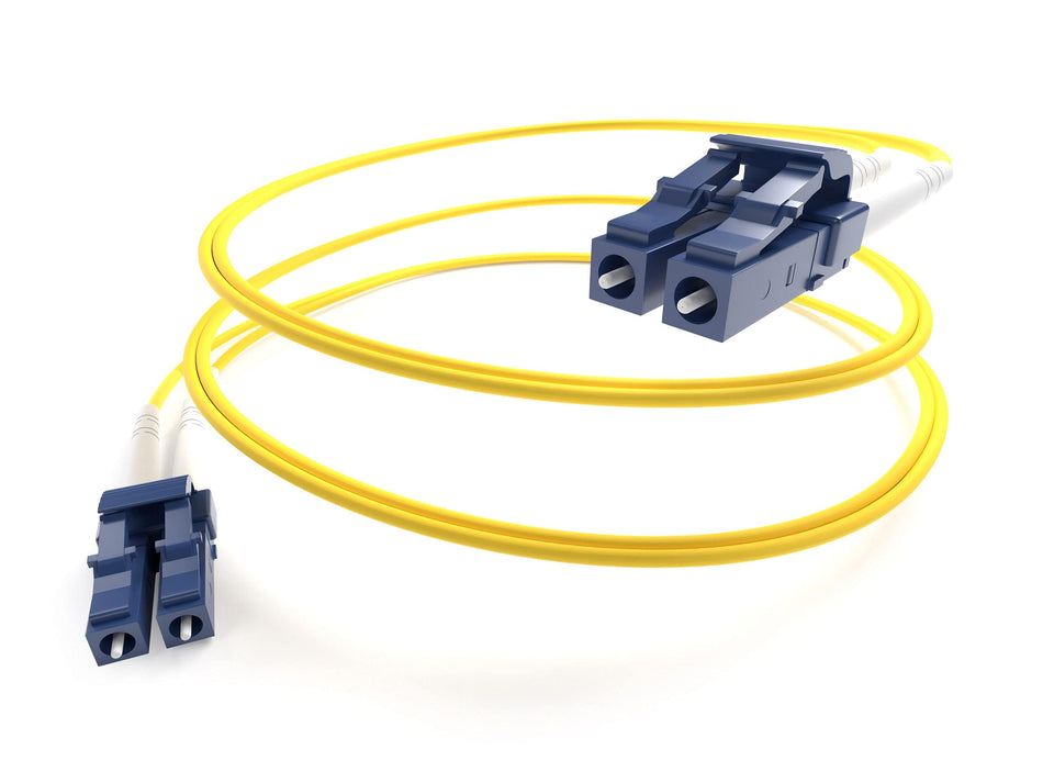 RiteAV - Singlemode Duplex Fiber Optic Cable (9/125) - LC to LC (non standard lengths) (1.5M (5 feet))
