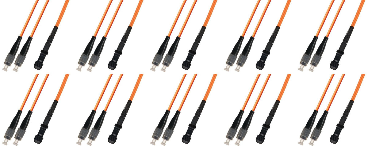 Multimode Fc Cable Ultra Spec Cables 10M Multimode Duplex Fiber Optic Cable (50/125) - FC ...