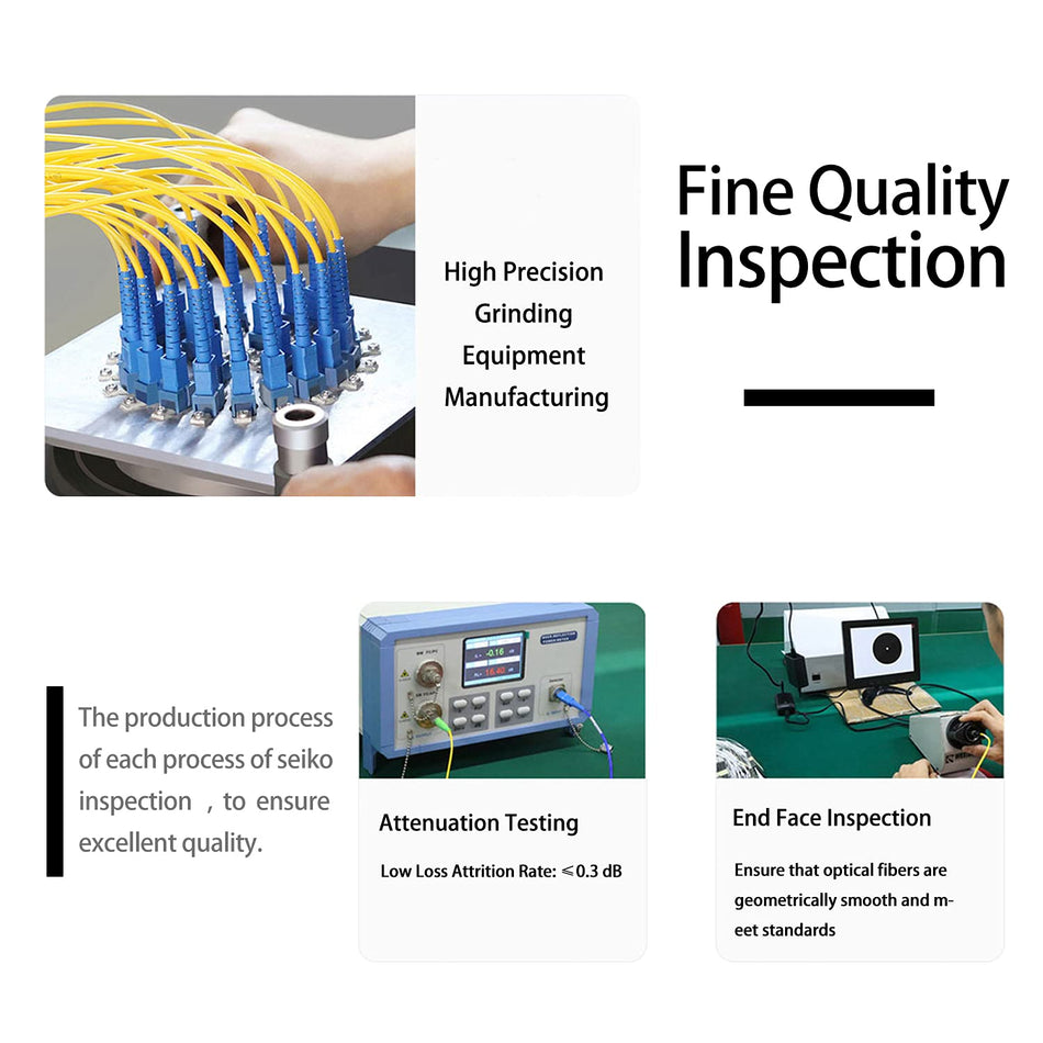LC-SM 6 Duplex Box Cables 12 Port Wall Mount Fiber Enclosure With Spool Singlemode OS1 Kit - Includes 1 Meter 12 Strand UPC Pigtail and 6 Port Duplex LGX Loaded Panel