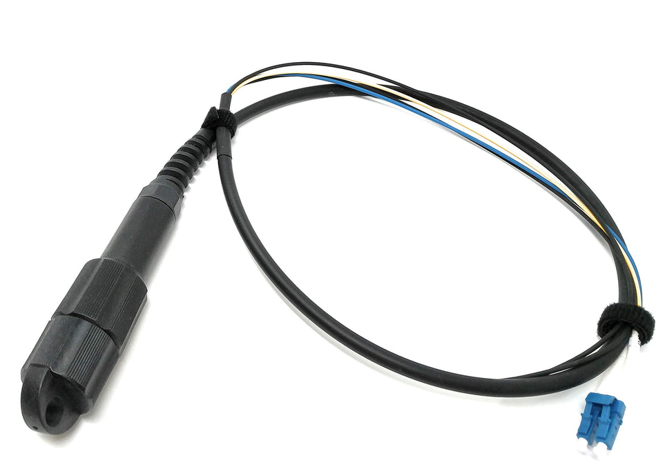 Ultra Spec Cables FTTA Circular Sealed CPRI 2 Core LC-UPC Singlemode Outdoor LSZH Fiber Optic Cable - 3 Meter