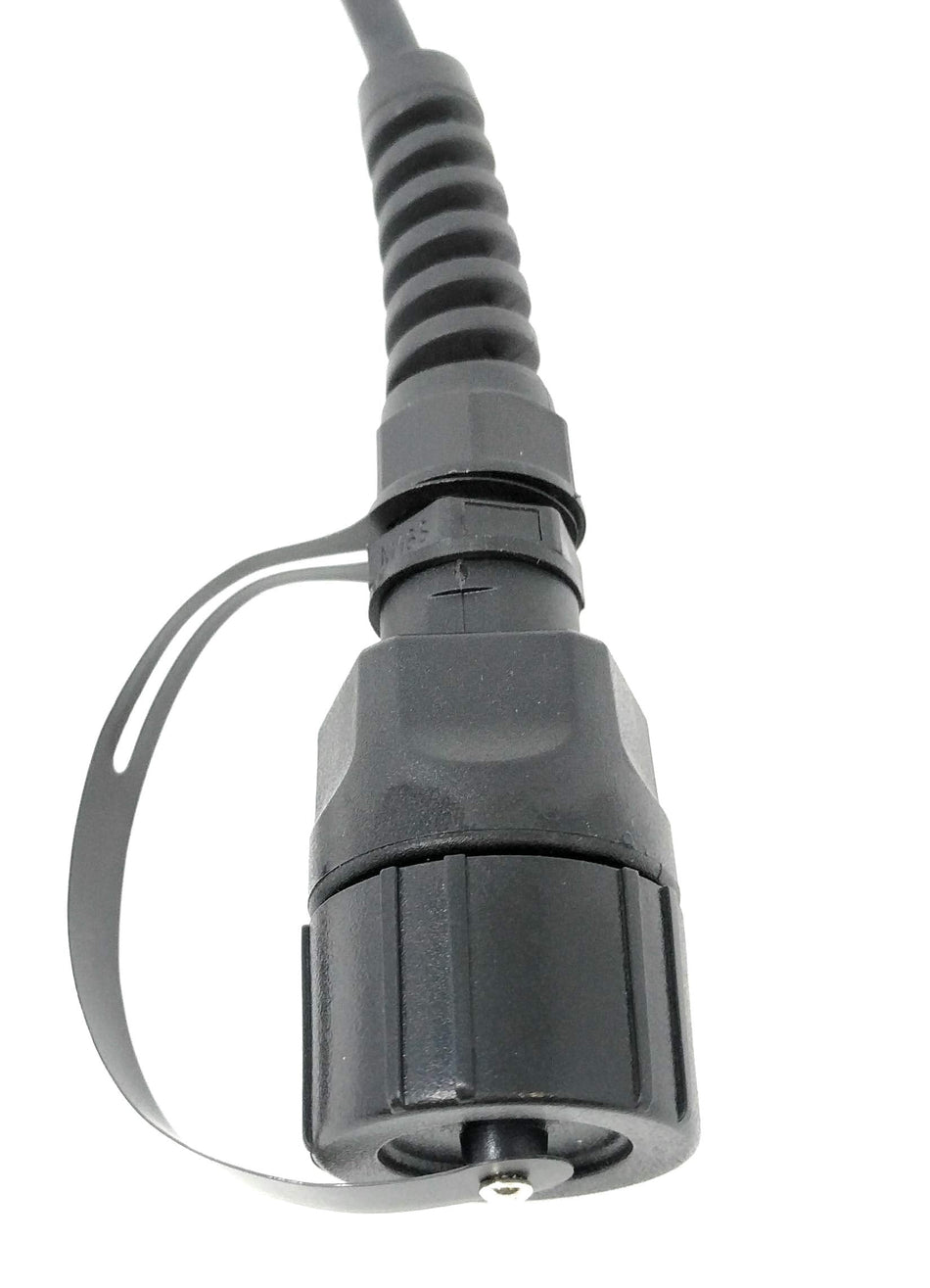 Ultra Spec Cables FTTA Circular Sealed 2 Core LC-UPC Singlemode TPU Outdoor Fiber Optic Cable - 5 Meter