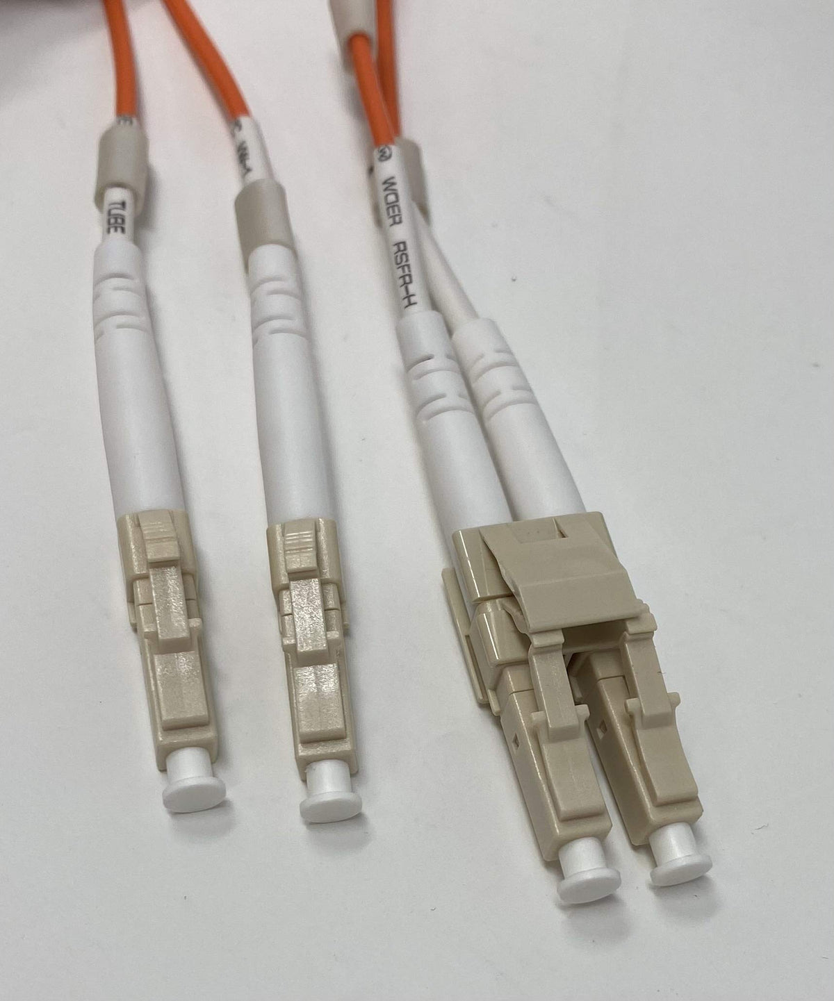 Ultra Spec Cables LC Binding Clips for LC Simplex Connectors, Beige ...