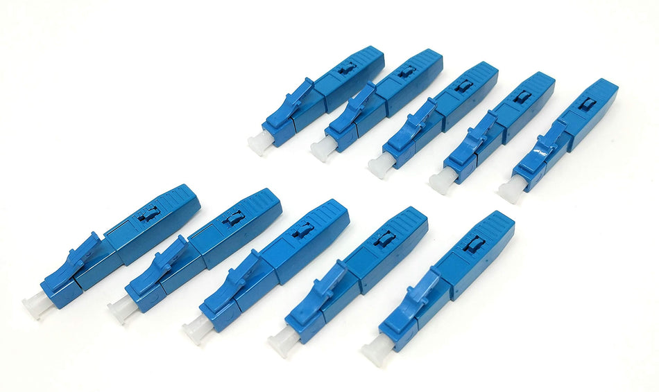 Ultra Spec Cables Field Installable LC-UPC Singlemode 9/125 Connector for 0.9mm Cable (10 Pack)