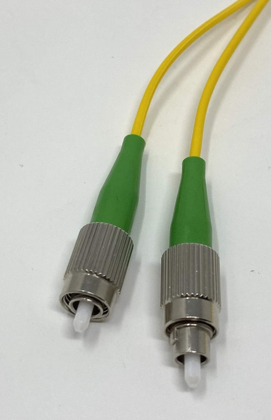 1M Singlemode Simplex Fiber Optic Cable (9/125) - FC/APC to FC/APC