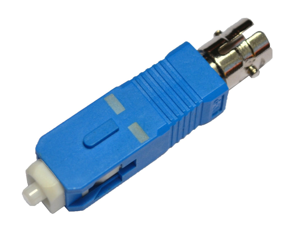 Ultra Spec - SC-Male to ST-Female Hybrid Fiber Adapter - Singlemode (9/125) - Simplex - Metal