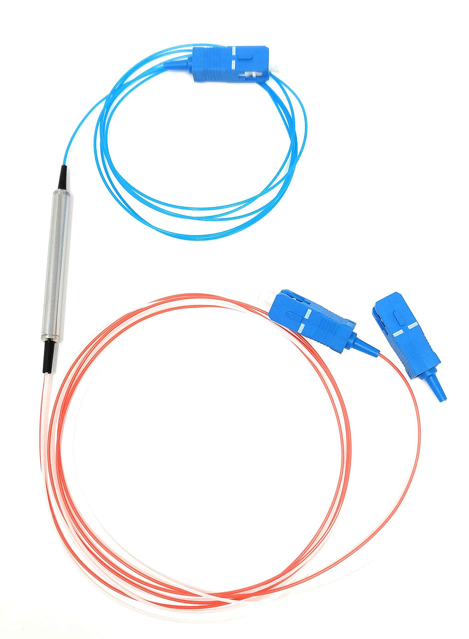 Ultra Spec Cables WDM 3 Port C + L Band Optical Circulator Cable 900um Loose Tube SC/UPC - 1 Meter