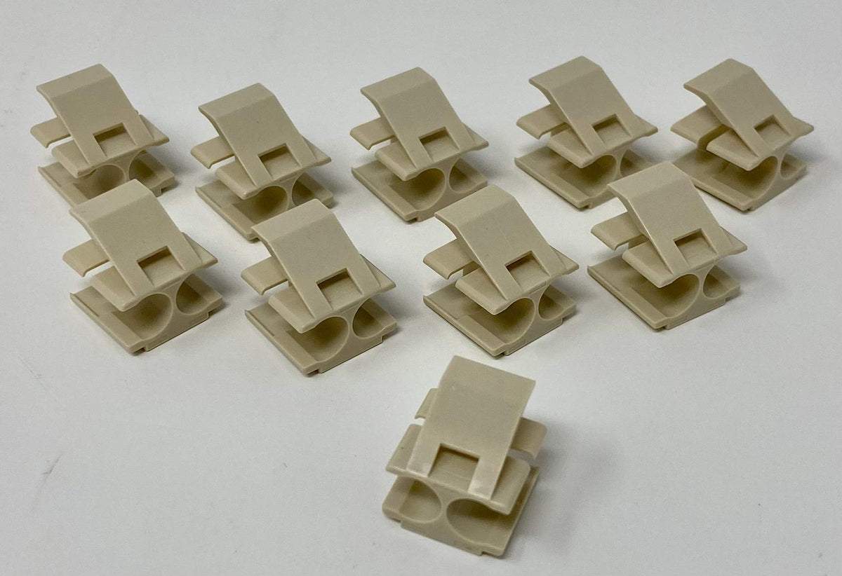 Ultra Spec Cables LC Binding Clips for LC Simplex Connectors, Beige ...