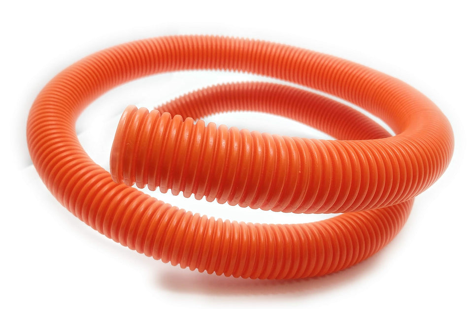 RiteAV - 500 Foot (150 Meter) 1-1/4" Direct Burial Corrugated Conduit for Outdoor Ethernet and Or Fiber Optic Cables with Pull String (1-1/4" x 500 ft)