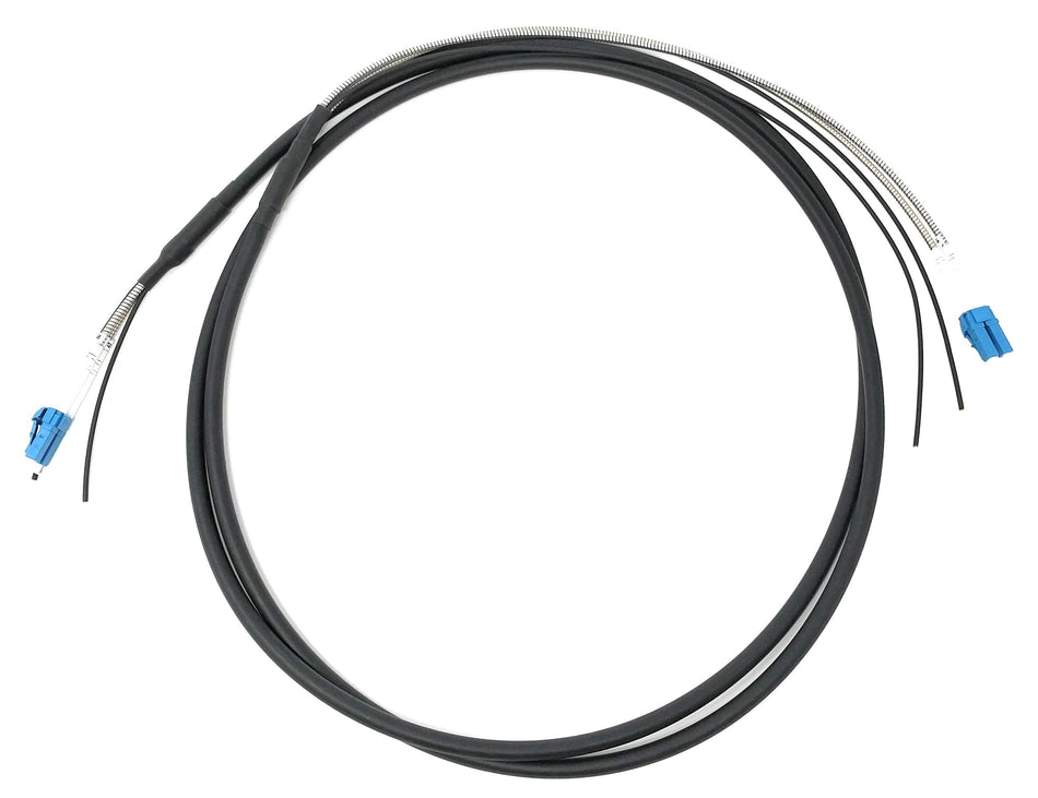 Ultra Spec Cables FTTA/CPRI Waterproof Armored LC-UPC Singlemode Duplex Outdoor Fiber Optic Cable - 2 Meter