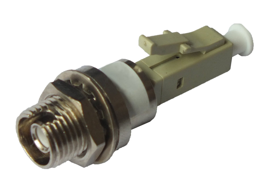 Ultra Spec - LC-Male to FC-Female Hybrid Fiber Adapter - Multimode (62.5/125) - Simplex - Metal