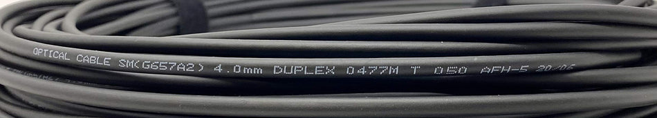 Ultra Spec Cables - Military Grade/Industrial Armored LC-UPC to LC-UPC Singlemode Duplex Outdoor Fiber Optic Cable - 10 Meter