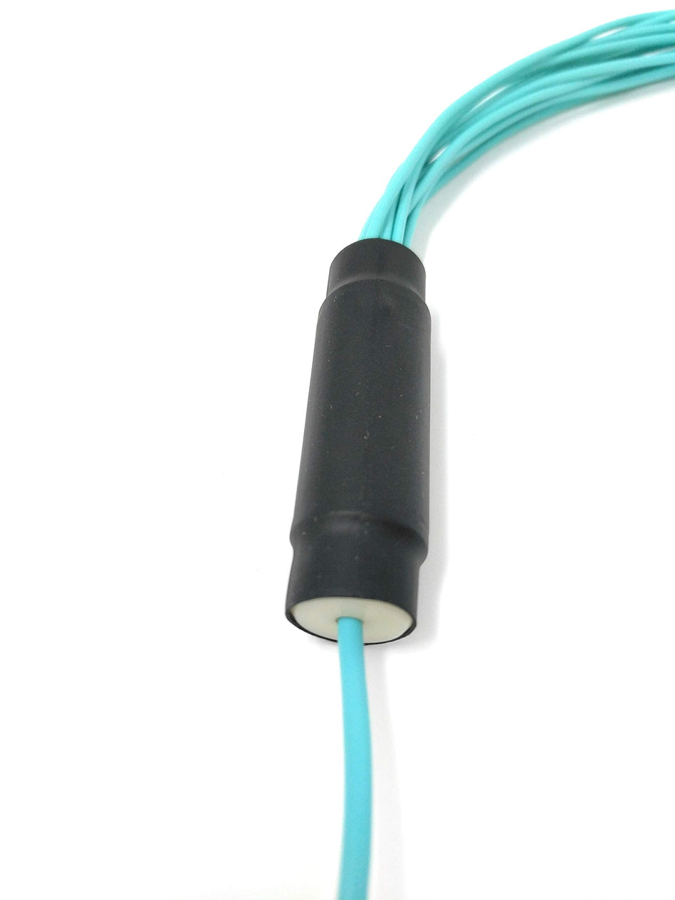 Ultra Spec Cables Multimode OM3 MPO Male to 12 x LC-UPC Simplex Breakout Cable 10 Meter