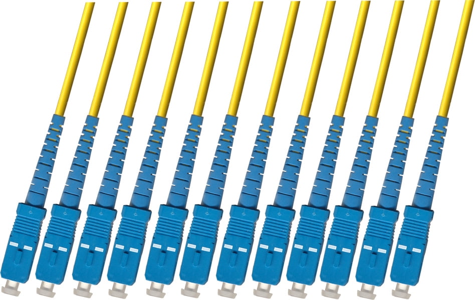 RiteAV - Direct Burial/Outdoor SC-SC 12-Strand Fiber Optic Cable - Sin ...