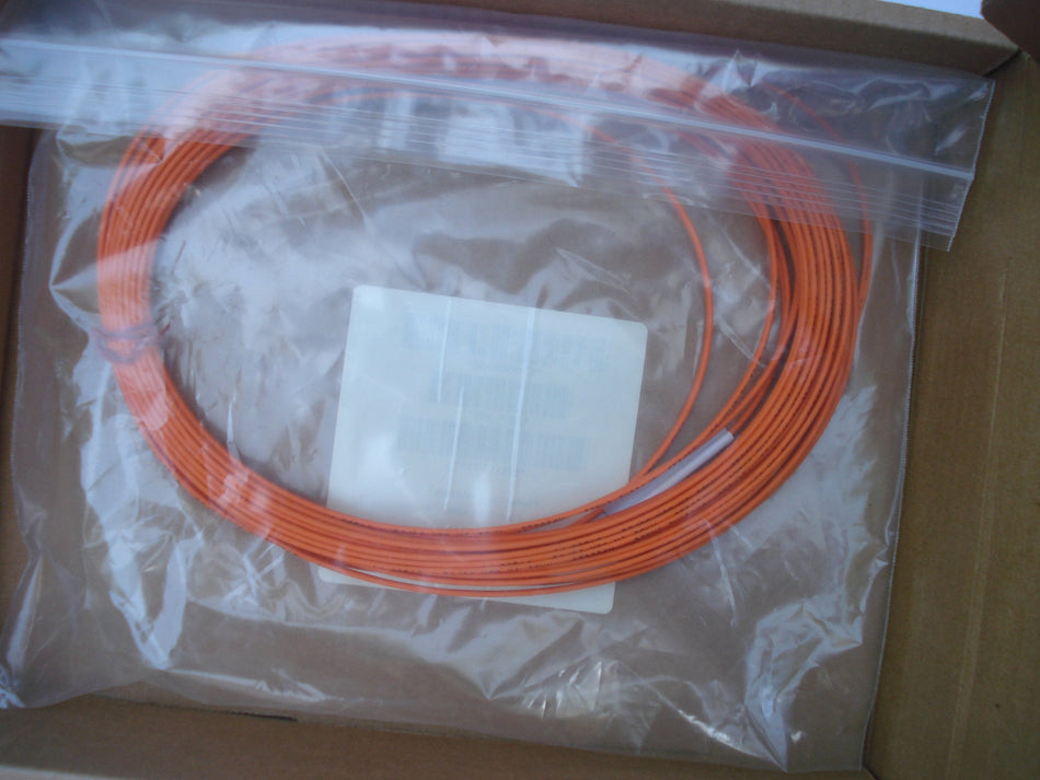 15 Meter Multimode Duplex Fiber Optic Cable (50/125) - LC to LC - Orange
