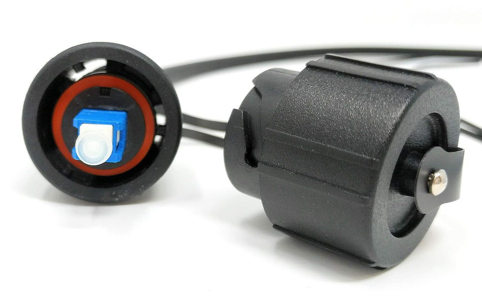 Ultra Spec Cables FTTA Circular Sealed SC-UPC Singlemode TPU Outdoor Fiber Optic Cable - 5 Meter