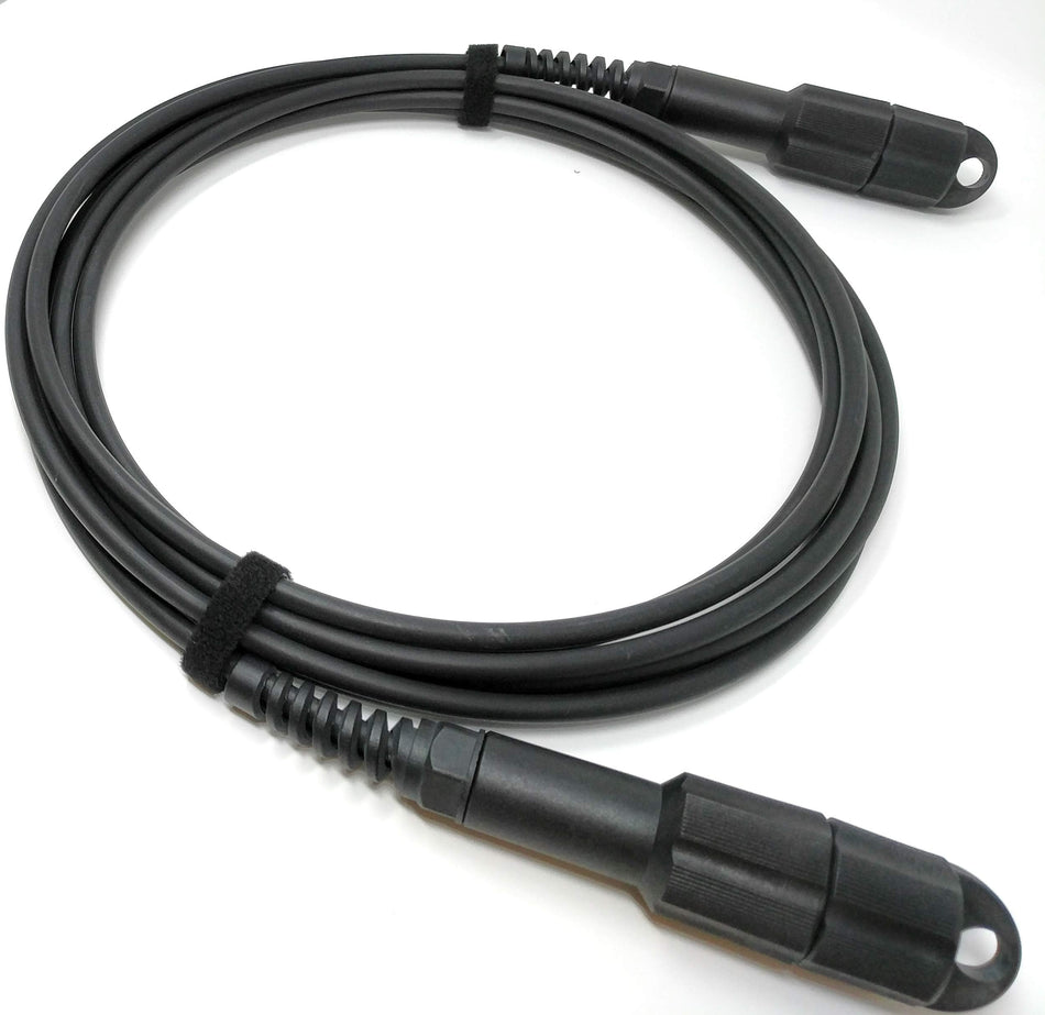Ultra Spec Cables FTTA Circular Sealed CPRI 2 Core LC-UPC/LC-UPC Singlemode Outdoor LSZH Fiber Optic Cable - 1 Meter