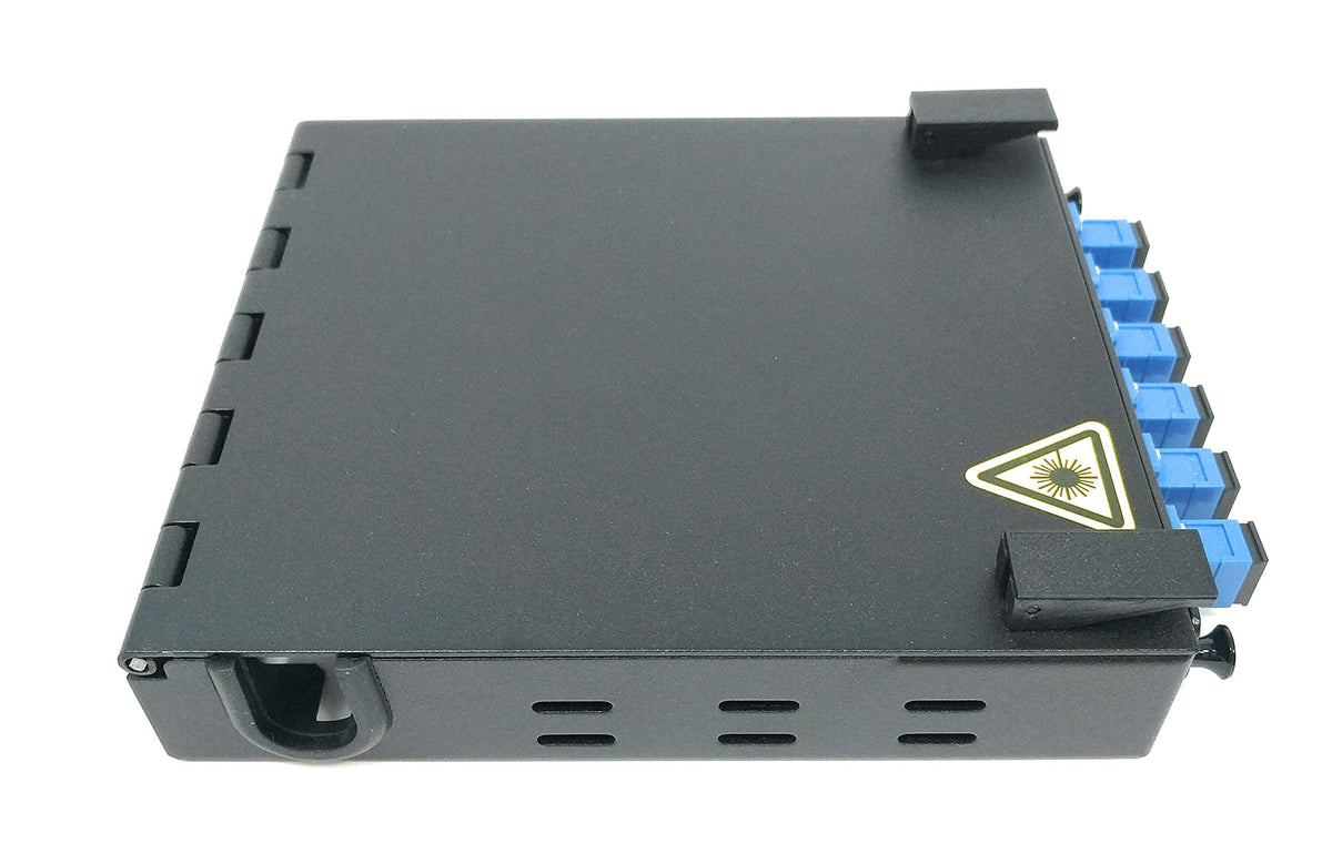 Ultra Spec Cables Wall Mount Fiber Enclosure with Splicing Module and ...