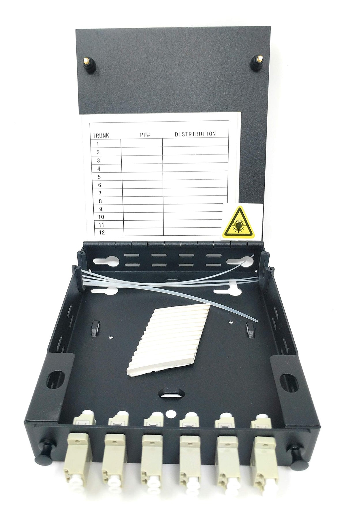 Ultra Spec Cables Wall Mount Fiber Enclosure with Splicing Module and ...