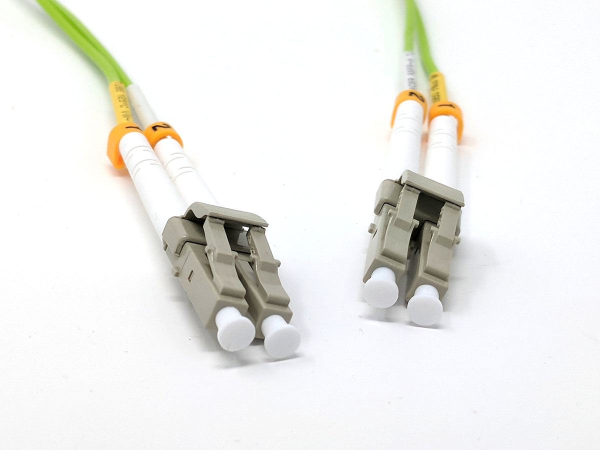 0.3 Meter (1FT) 100Gb OM5 Multimode Duplex Fiber Optic Cable (50/125 ...