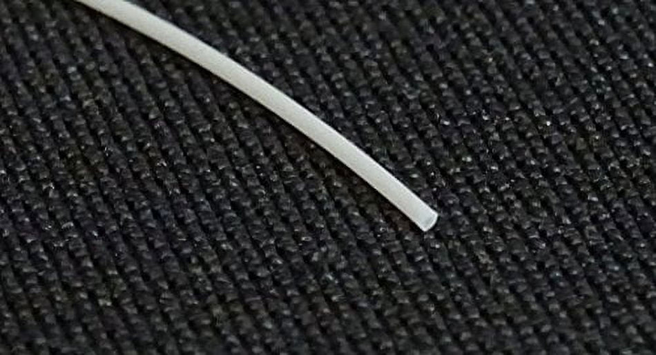 RiteAV 10M 3mm White Fiber Optic Cable Bulk Raw Furcation Tubing Jacketing