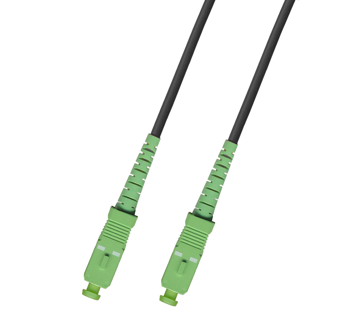 10M (32.8ft) SC-APC-SC-APC Outdoor Armored Fiber Optic Cable Simplex Singlemode 9/125 Jumper 10 Meter Patch Cord