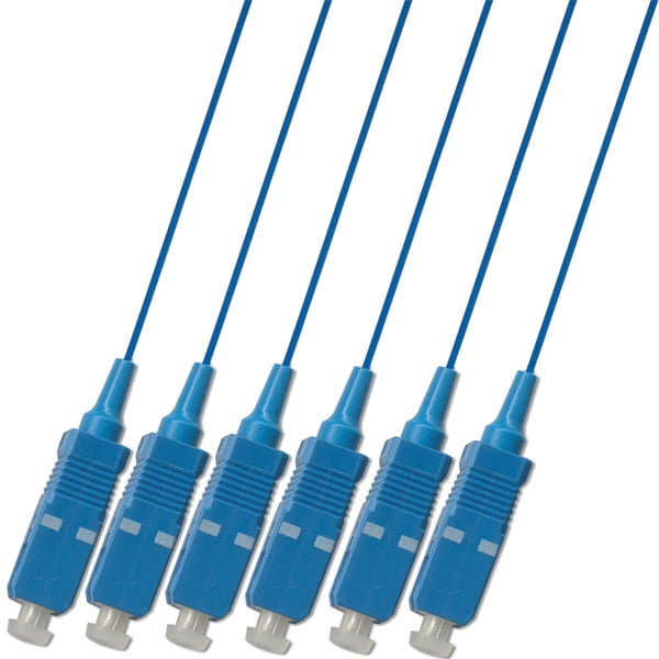 RiteAV - Direct Burial/Outdoor SC-SC 6-Strand Fiber Optic Cable - Singlemode (9/125) - 30 Meter