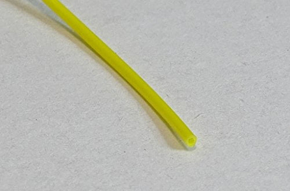 RiteAV 10M 0.9mm Yellow Fiber Optic Cable Bulk Raw Furcation Tubing Jacketing