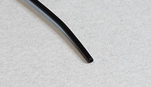 RiteAV 10M 2mm Black Fiber Optic Cable Bulk Raw Furcation Tubing Jacketing