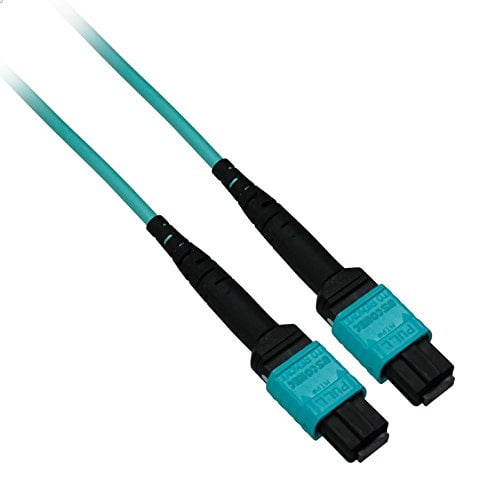 Ultra Spec - MTP 100Gb 50/125 OM4 Multimode Fiber Optic Cable Plenum (OFNP) 24 Fiber - 60 Meter Female to Female Type B