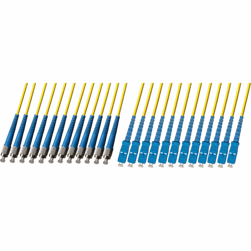 FC/SC 12 Strand Fiber Optic Cable (9/125) Singlemode 100M