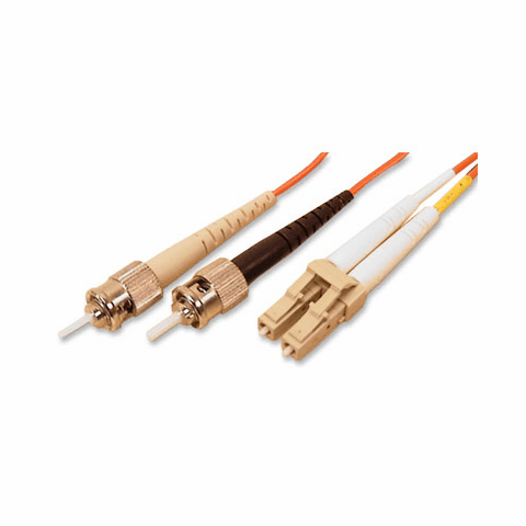 Fiber Optic Patch Cable ST/LC, Duplex, 5m