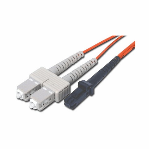 Fiber Optic Patch CableSC/MTRJ, Duplex, 2m