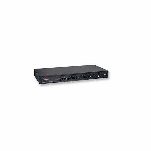 Fiber Optic Switch 6 Port SC with 2 Port RJ45 10/100