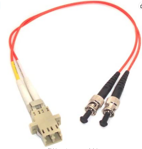 OM2 - Multimode (50/125) - Duplex - Adapter Cable - LC-Female to ST-Male