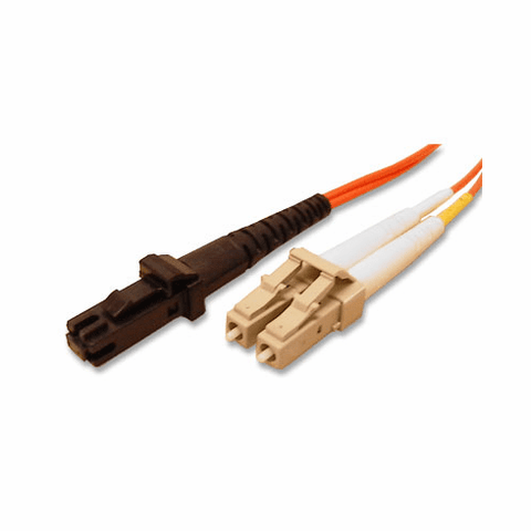 LC to MTRJ Multimode Duplex Fiber (62.5/125) 3 Meter