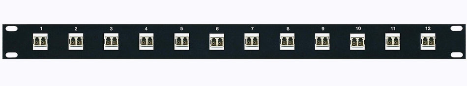 12 Port - Fiber Patch Panel - 10Gb Multimode
