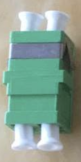 Fiber Optic Cable Flangeless Adapter/Coupler LC-LC Duplex Green OM2 (500 Pack)