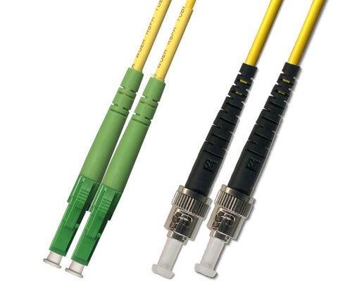 APC/UPC - Singlemode (9/125) - Duplex - Fiber Optic Cable - LC-APC to ST-UPC