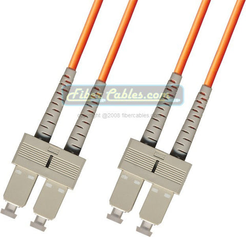 OM2 - Multimode (50/125) - Duplex - Fiber Optic Cable - SC to SC