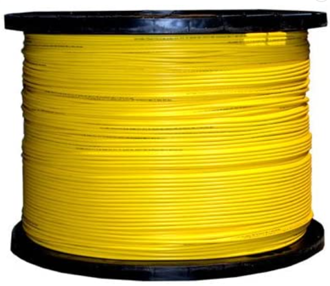 1000 FT (1000FT) Bulk Fiber Optic Cable Zip Cord (2 Strands) Singlemode 9/125 Duplex (on Spool) 3.0mm
