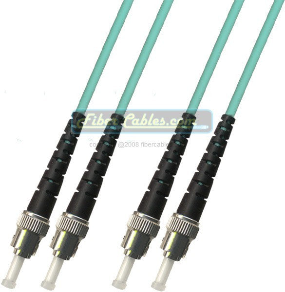 OM3 - 10Gb Multimode (50/125) - Duplex - Fiber Optic Cable - ST to ST