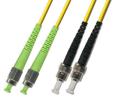 APC/UPC - Singlemode (9/125) - Duplex - Fiber Optic Cable - FC-APC to ST-UPC