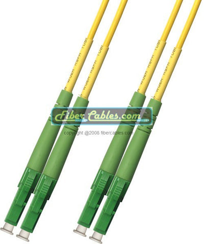 APC/APC - Singlemode (9/125) - Duplex - Fiber Optic Cable - LC-APC to LC-APC