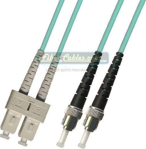 OM3 - 10Gb Multimode (50/125) - Duplex - Fiber Optic Cable - SC to ST