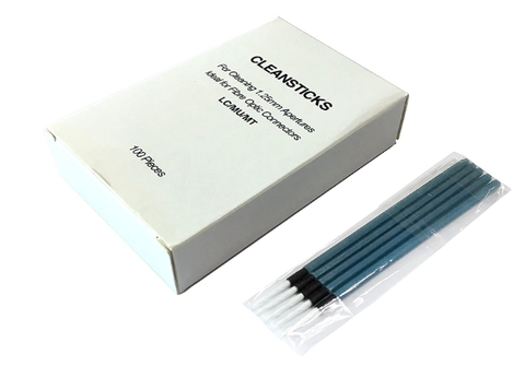 ULTRA SPEC Fiber Cleaning Swab, 1.25mm for LC and MU connectors and adapters (100 Pack)